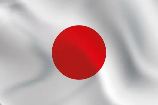 Japanese flag — study in Japan